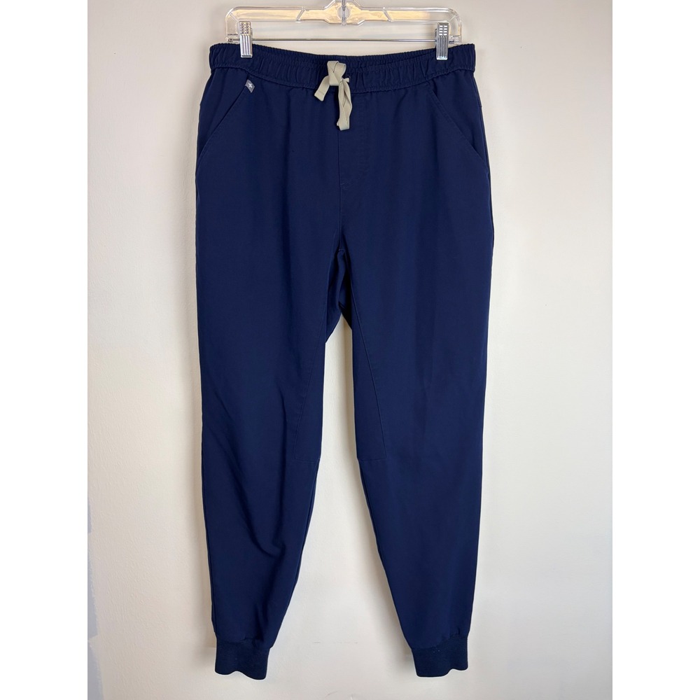 Figs Tansen Scrub Pants Mens Large Navy Blue Jogger Technical Tapered Leg Medic